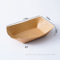 Biodegradable Bowl Custom Disposable Paper Boat Food Paper Paper Container Factory